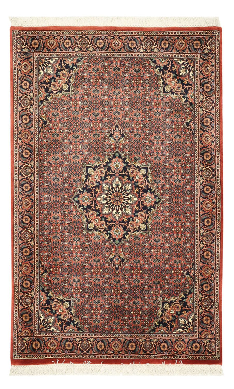 Alfombra persa - Bidjar - 147 x 90 cm - óxido