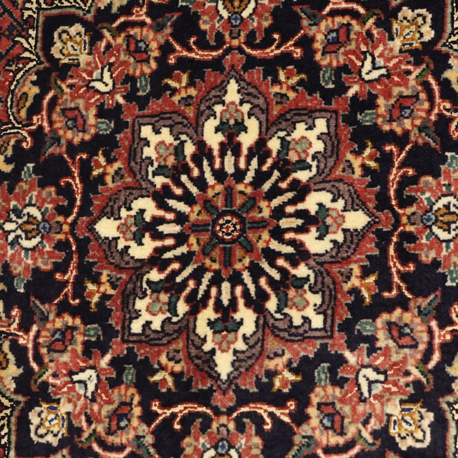 Alfombra persa - Bidjar - 147 x 90 cm - óxido