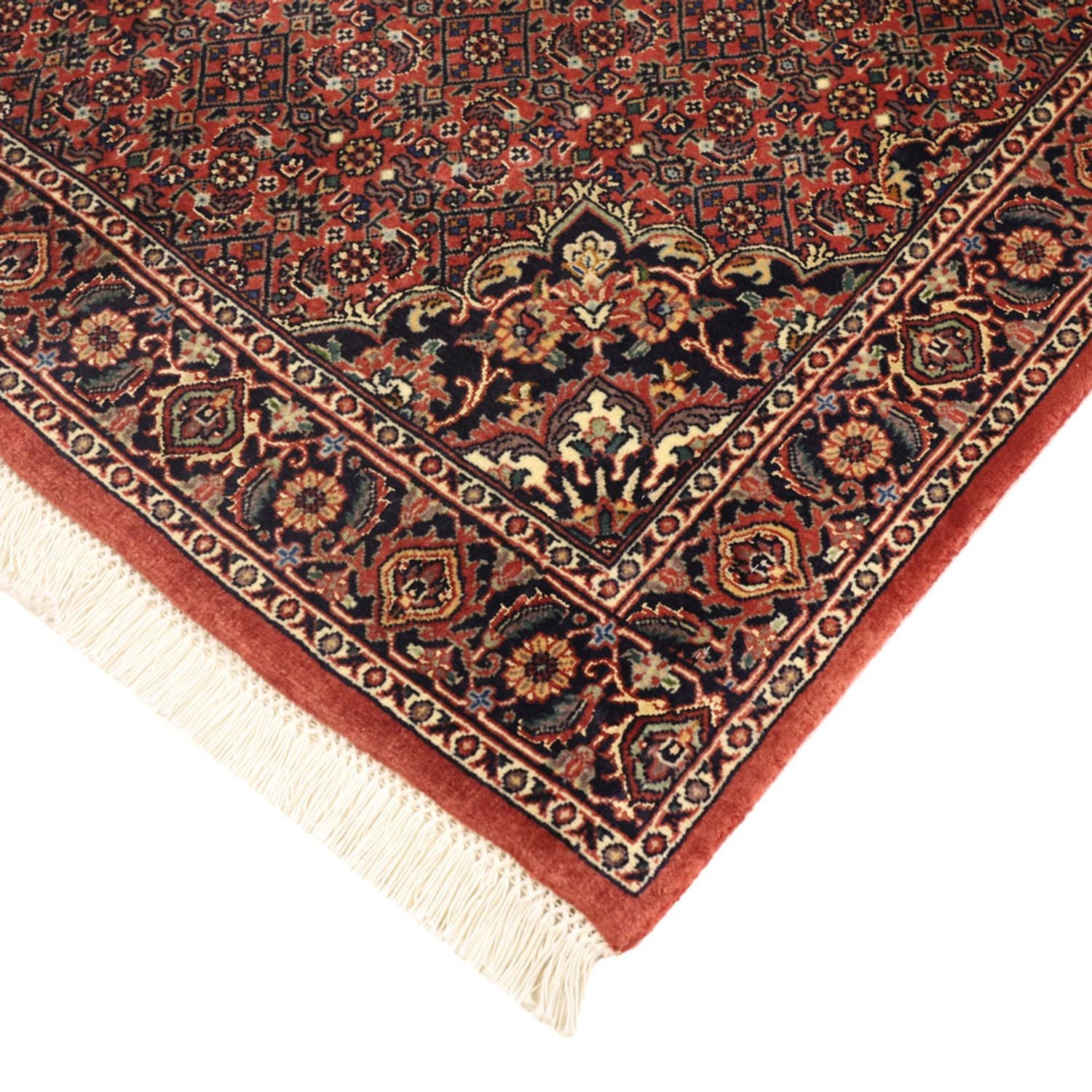 Alfombra persa - Bidjar - 147 x 90 cm - óxido