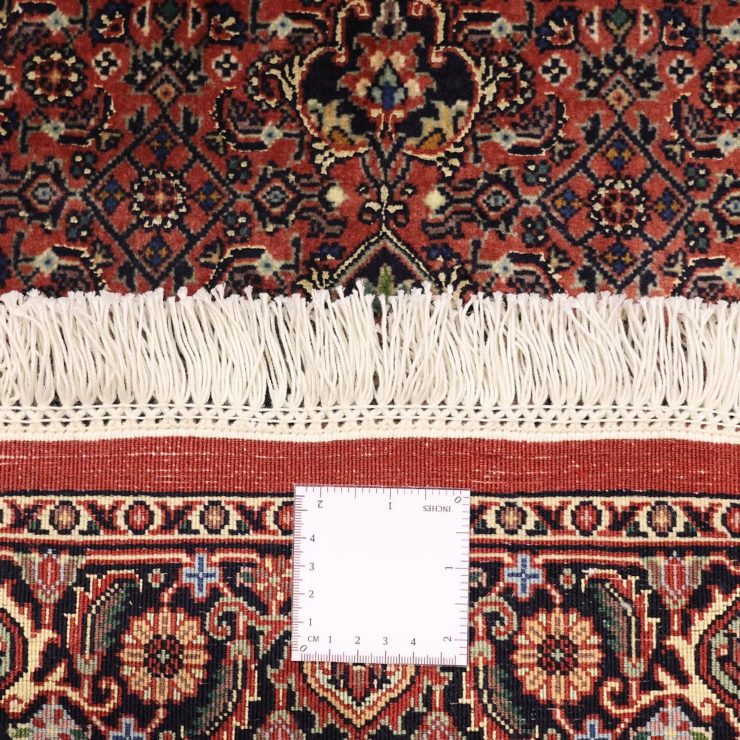 Alfombra persa - Bidjar - 147 x 90 cm - óxido