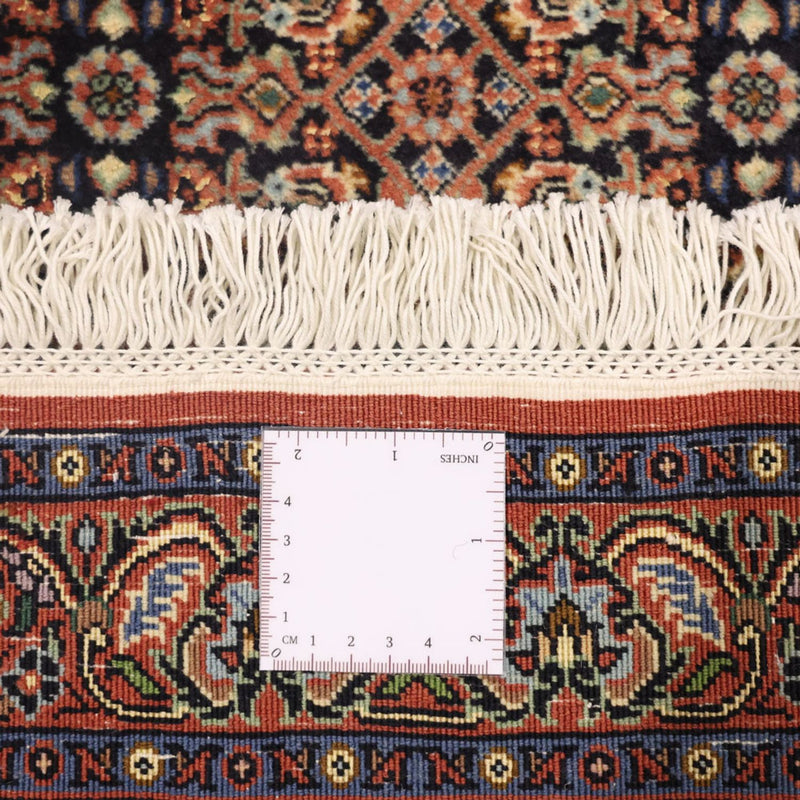 Alfombra persa - Bidjar - 138 x 72 cm - beige oscuro