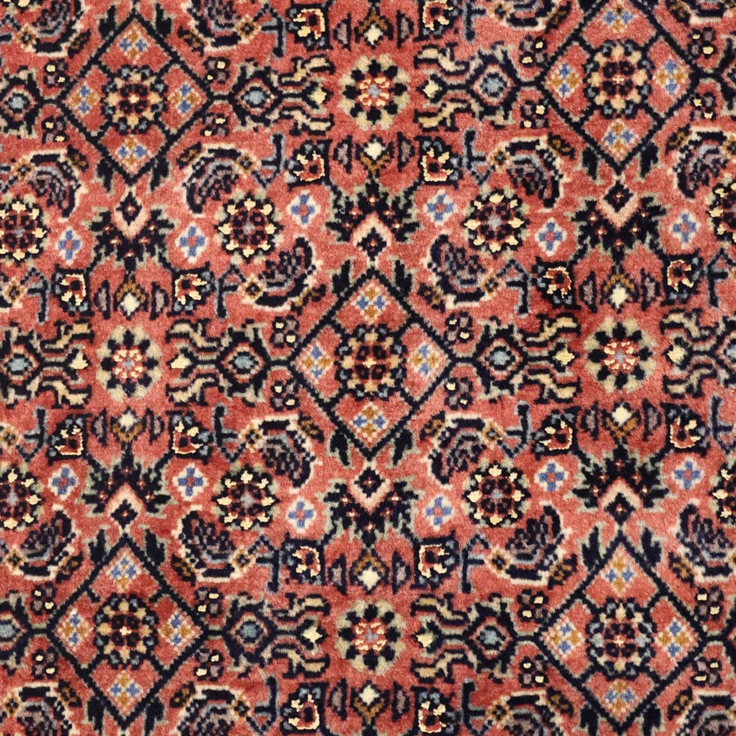 Alfombra persa - Bidjar - 141 x 70 cm - óxido