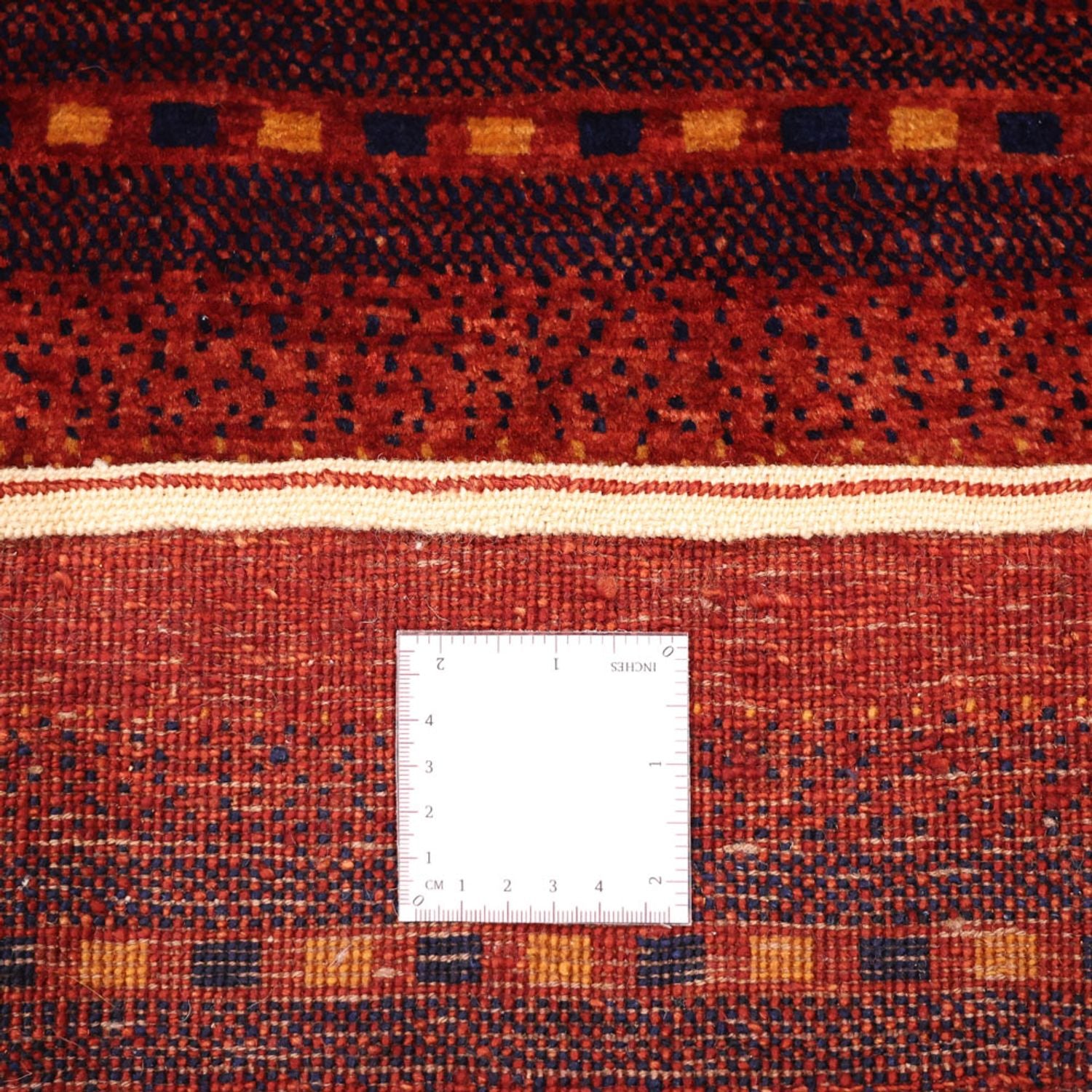 Alfombra Gabbeh - Persa Kashkuli - 93 x 77 cm - multicolor