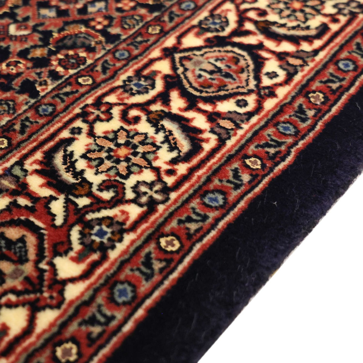 Alfombra persa - Bidjar - 152 x 88 cm - beige oscuro