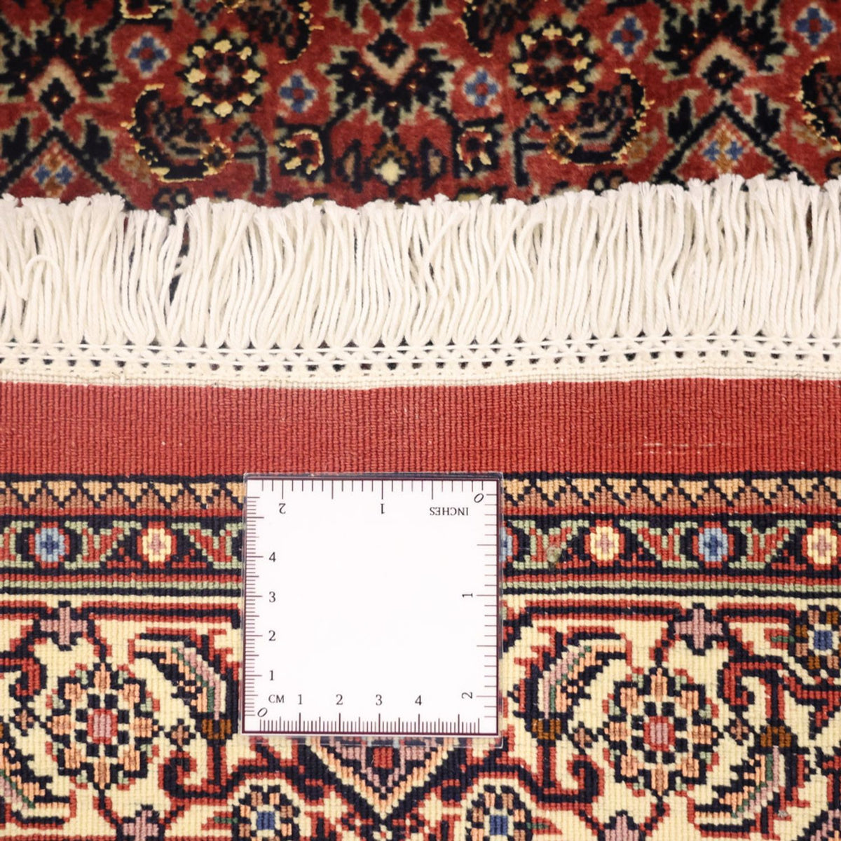 Alfombra persa - Bidjar - 142 x 72 cm - beige oscuro