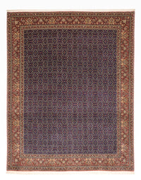 Alfombra persa - Bidjar - Real - 319 x 256 cm - azul oscuro
