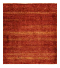 Alfombra Gabbeh - Persa Kashkuli - 116 x 99 cm - rojo oscuro