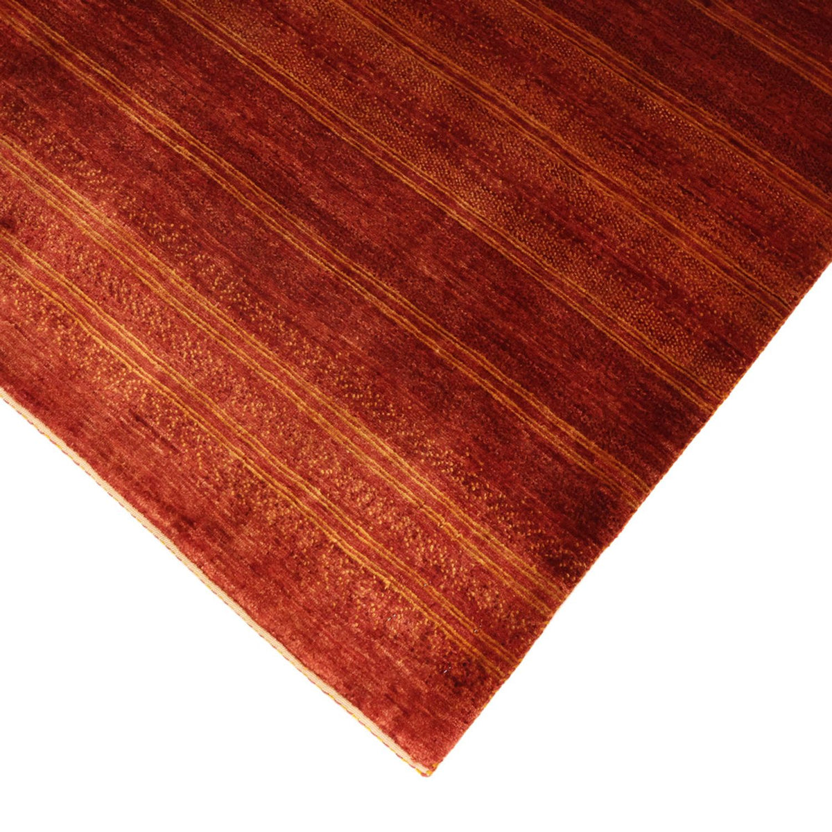 Alfombra Gabbeh - Persa Kashkuli - 116 x 99 cm - rojo oscuro