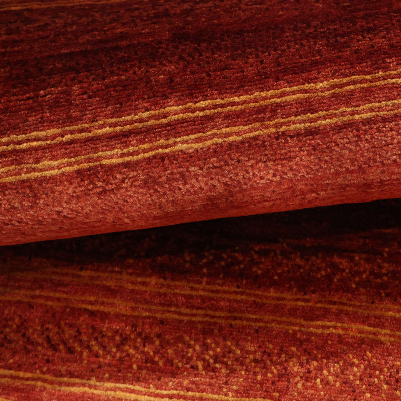 Alfombra Gabbeh - Persa Kashkuli - 116 x 99 cm - rojo oscuro