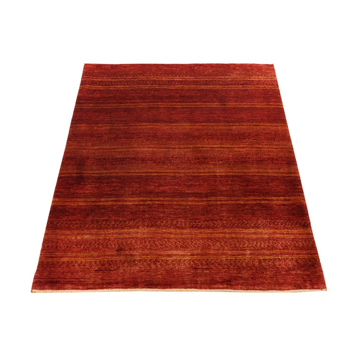 Alfombra Gabbeh - Persa Kashkuli - 116 x 99 cm - rojo oscuro