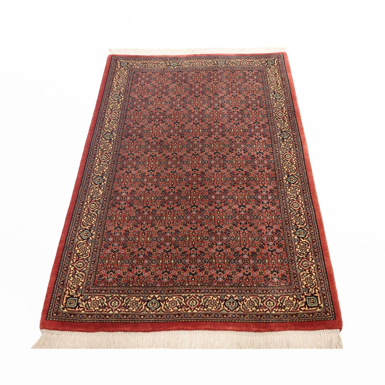 Alfombra persa - Bidjar - 148 x 90 cm - óxido