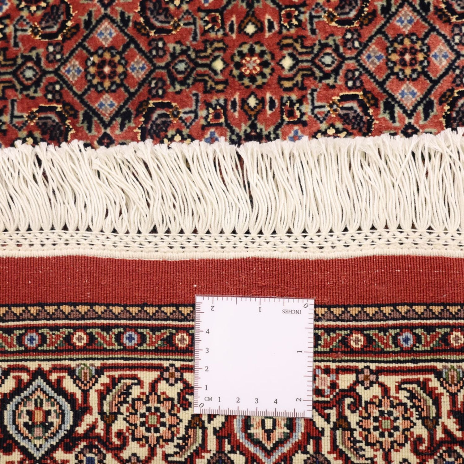 Alfombra persa - Bidjar - 148 x 90 cm - óxido