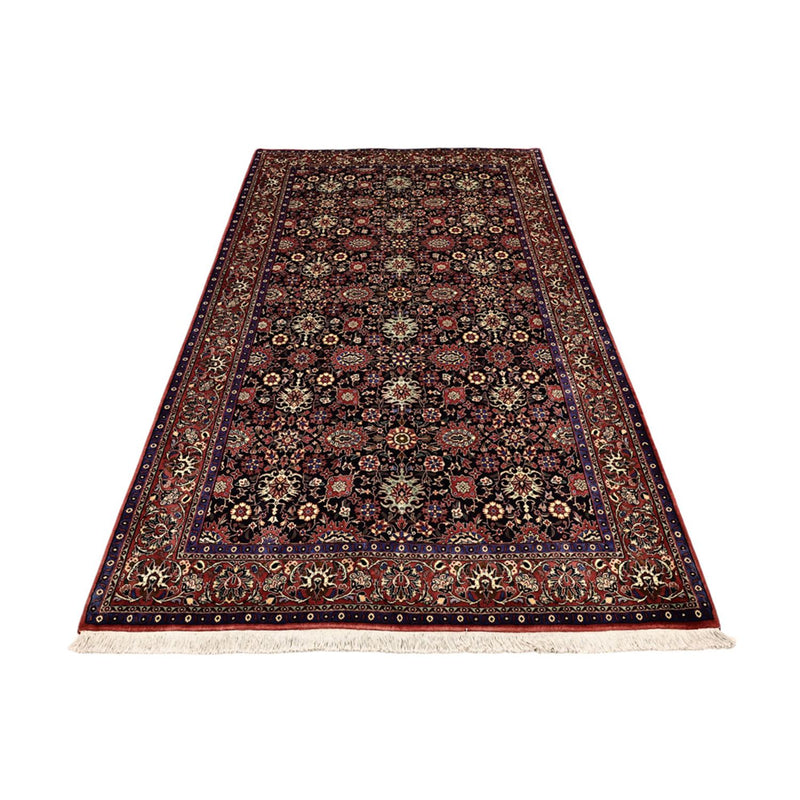 Alfombra persa - Bidjar - Real - 212 x 130 cm - azul oscuro