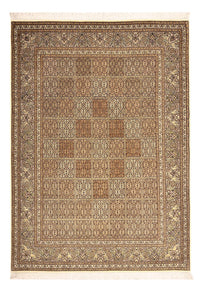 Alfombra Persa - Tabriz - Real - 208 x 149 cm - beige oscuro