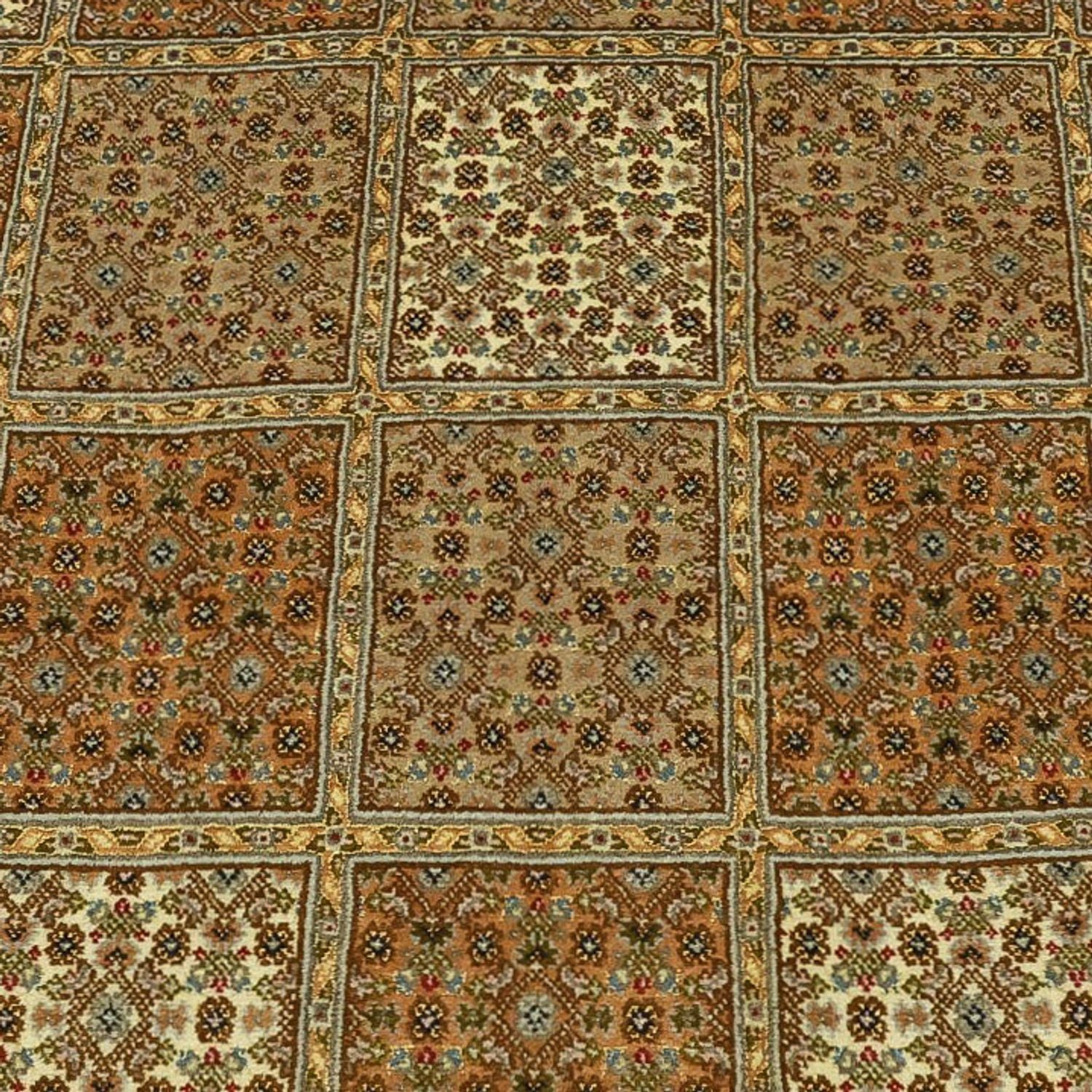 Alfombra Persa - Tabriz - Real - 208 x 149 cm - beige oscuro