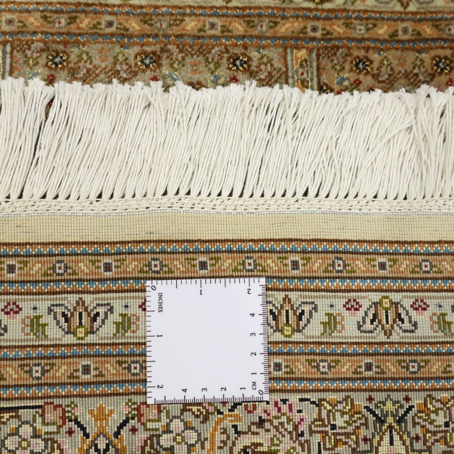 Alfombra Persa - Tabriz - Real - 208 x 149 cm - beige oscuro