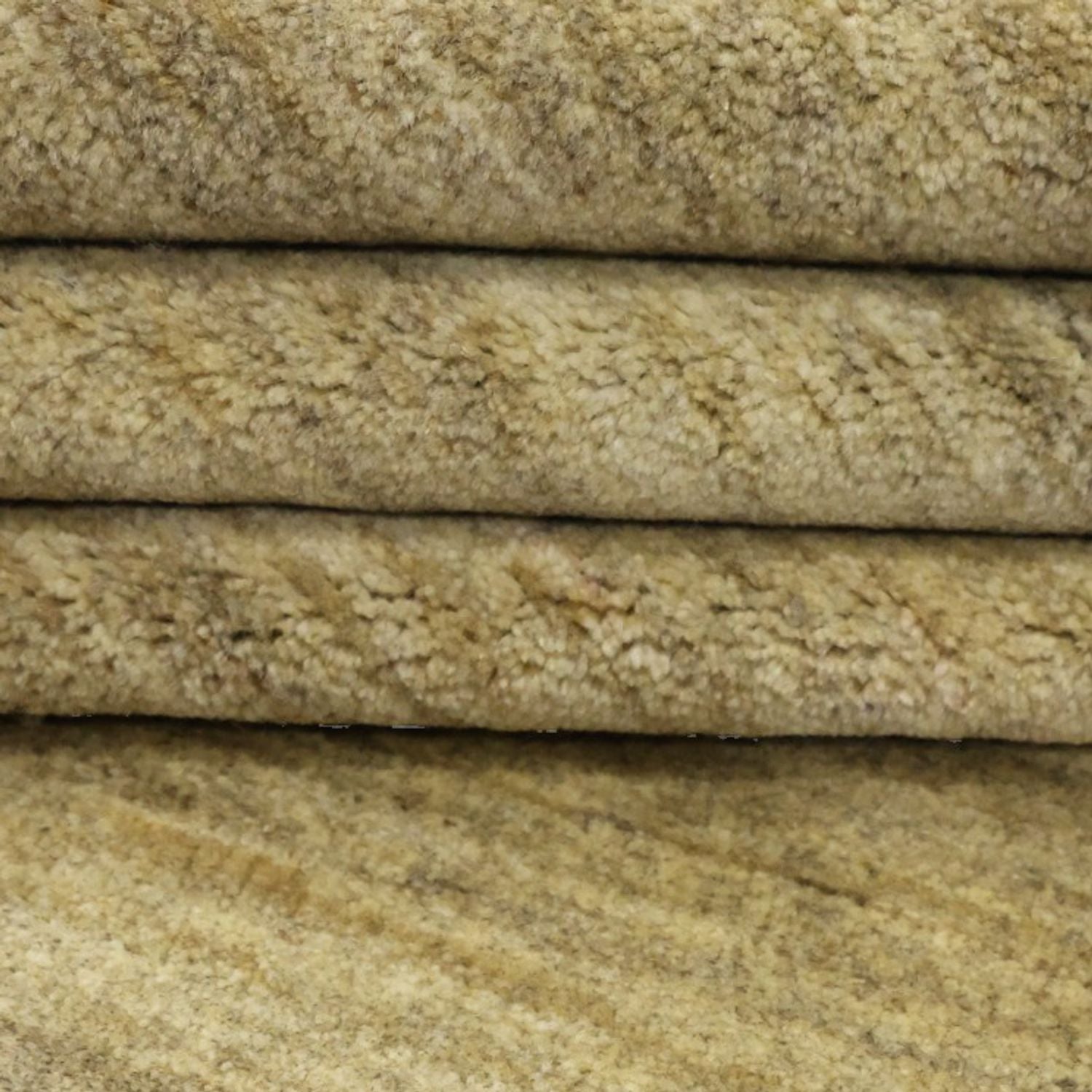 Alfombra Gabbeh - Loribaft Persa - 232 x 166 cm - beige oscuro