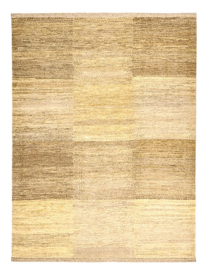 Alfombra Gabbeh - Loribaft Persa - 229 x 174 cm - beige oscuro