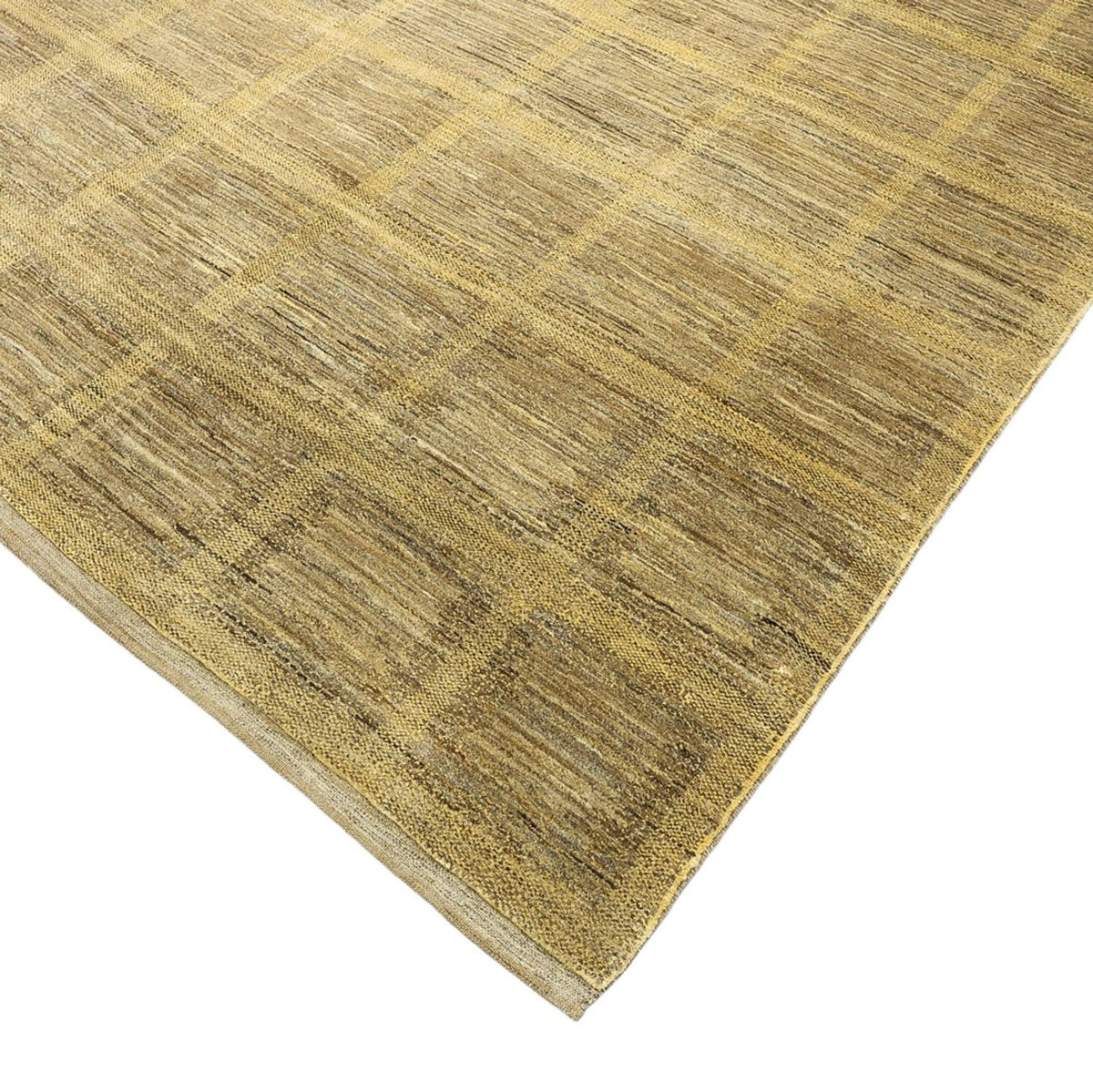 Alfombra Gabbeh - Loribaft Persa - 242 x 194 cm - beige oscuro