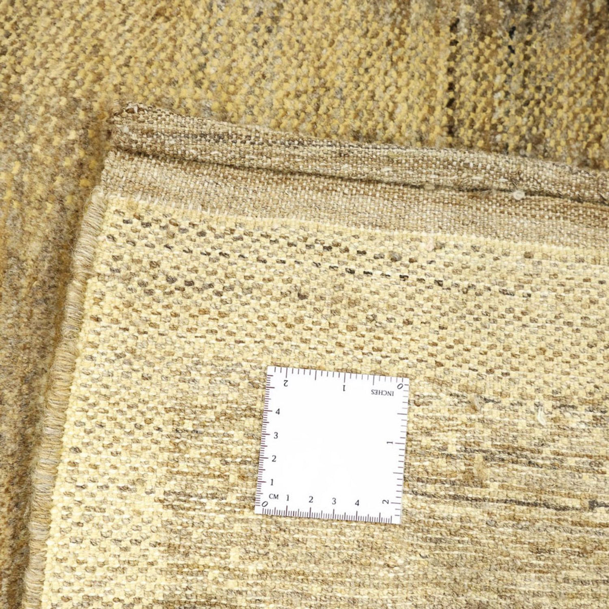 Alfombra Gabbeh - Loribaft Persa - 242 x 194 cm - beige oscuro
