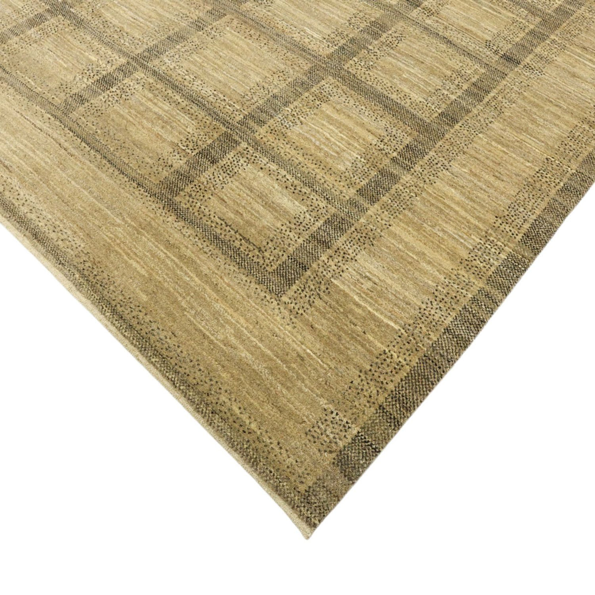 Alfombra Gabbeh - Loribaft Persa - 283 x 204 cm - beige oscuro