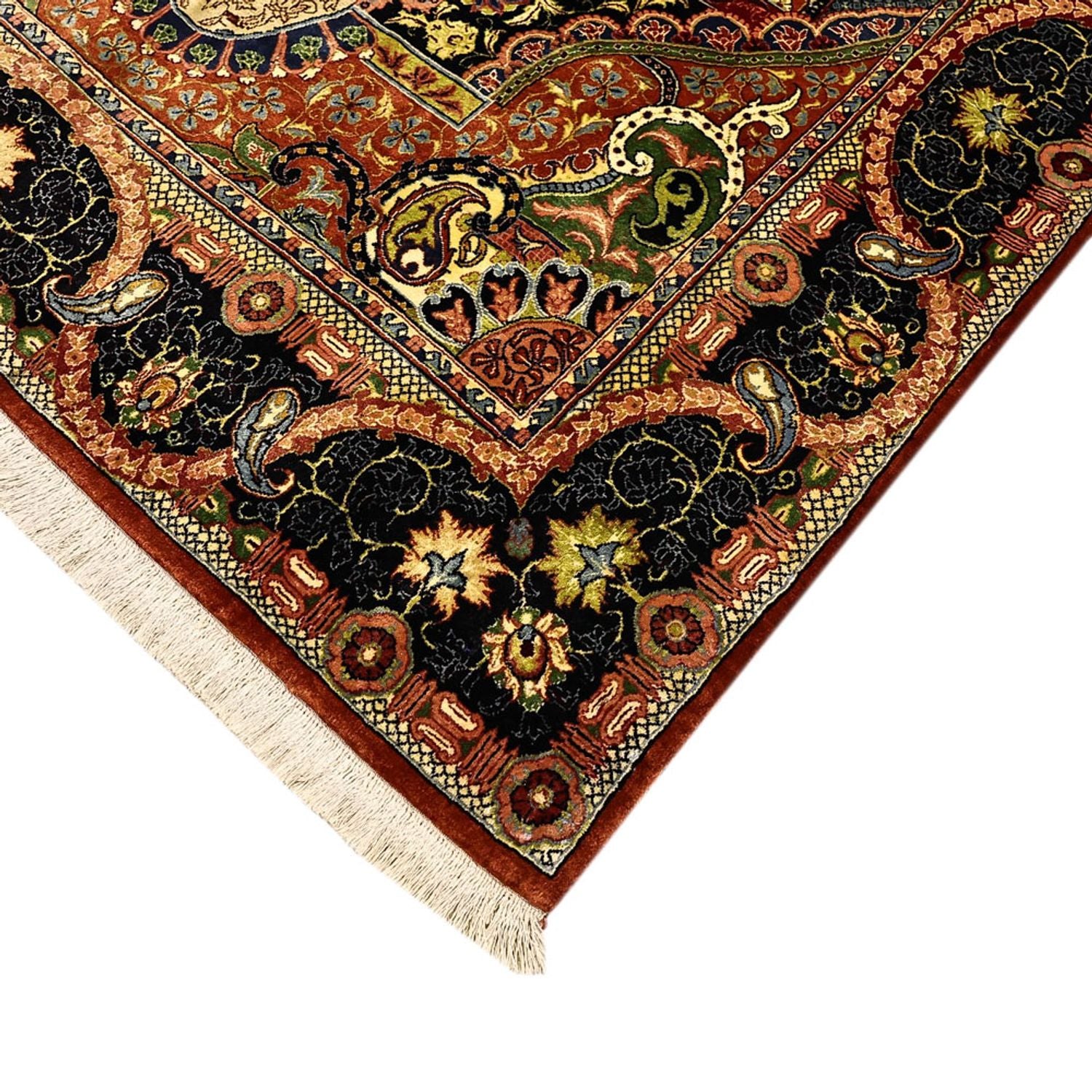 Alfombra persa - Clásica - 213 x 130 cm - multicolor