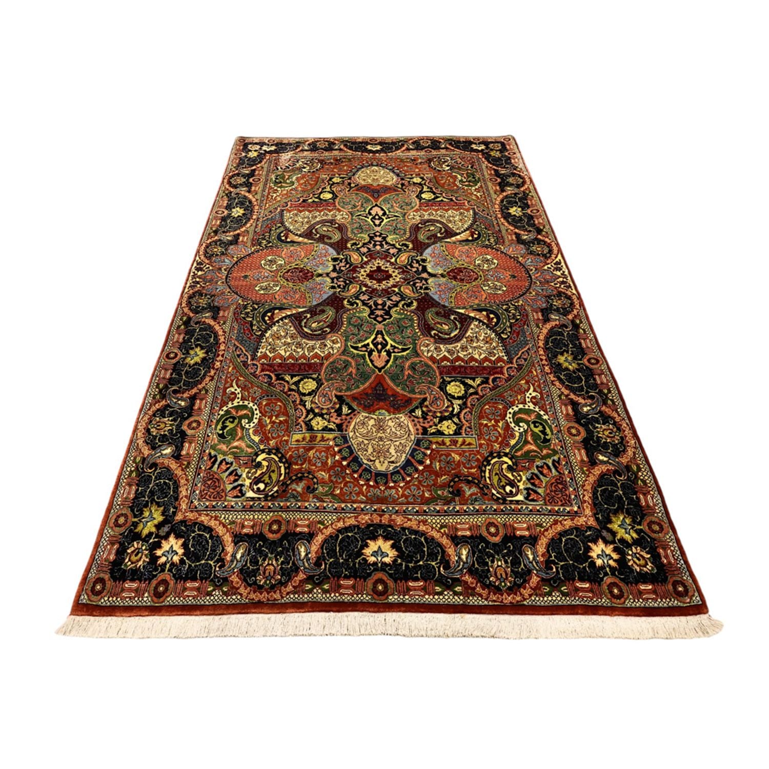 Alfombra persa - Clásica - 213 x 130 cm - multicolor