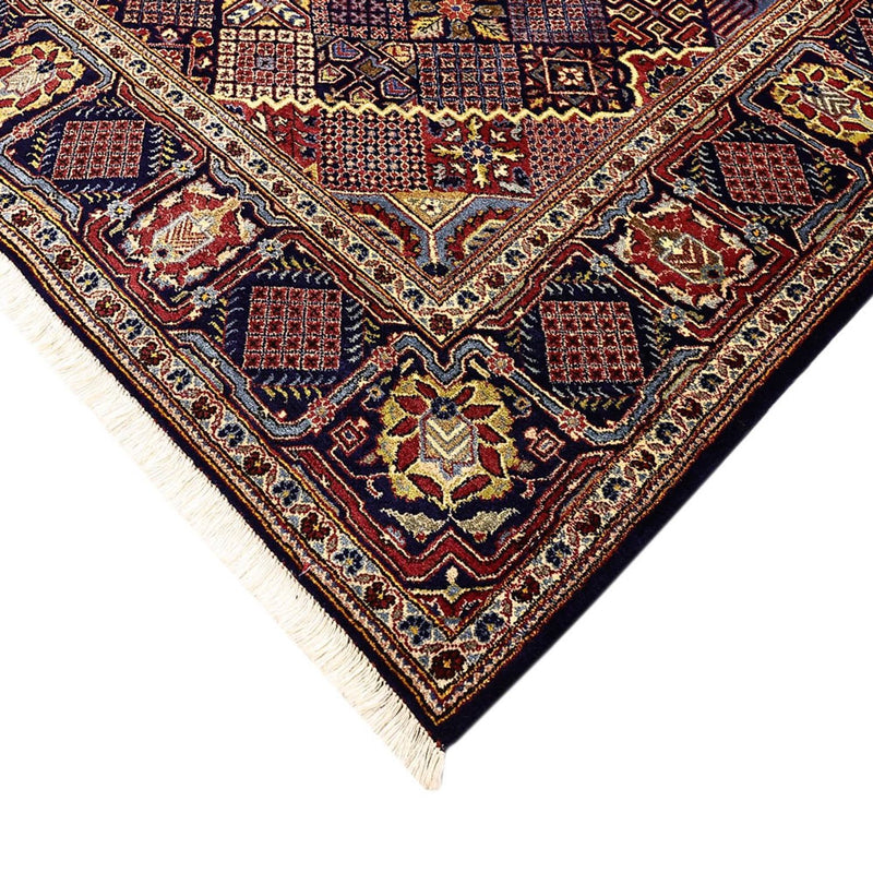 Alfombra persa - Keshan - 211 x 143 cm - azul oscuro