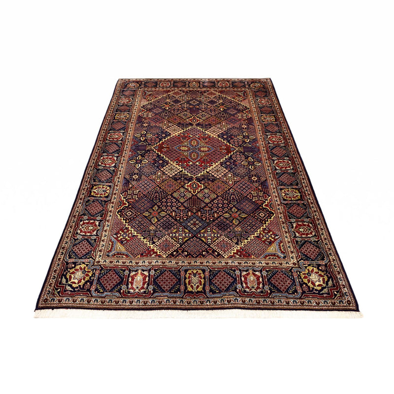 Alfombra persa - Keshan - 211 x 143 cm - azul oscuro