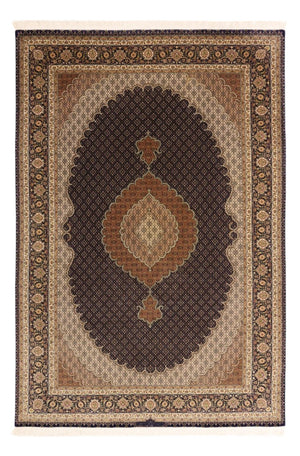 Alfombra persa - Tabriz - 299 x 204 cm - beige oscuro