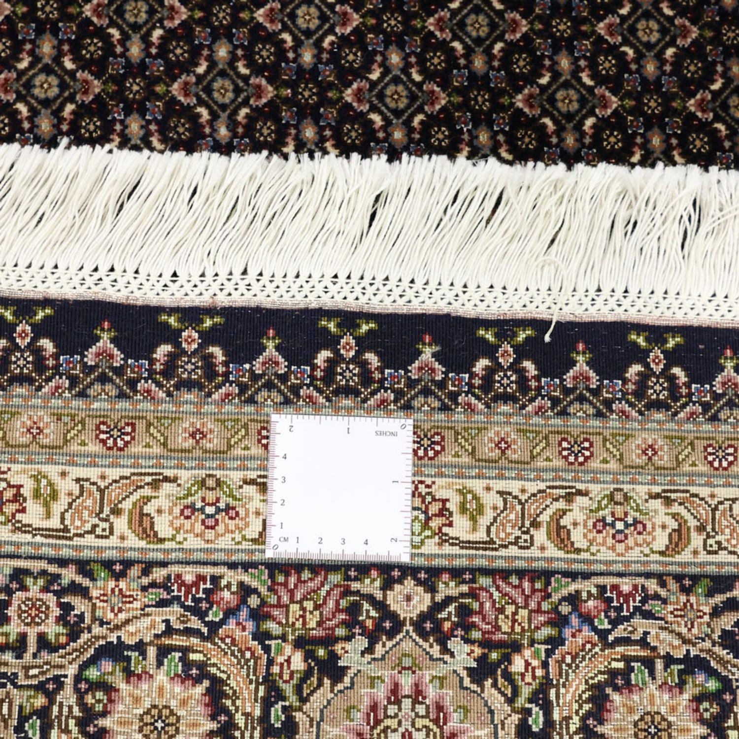 Alfombra persa - Tabriz - 299 x 204 cm - beige oscuro