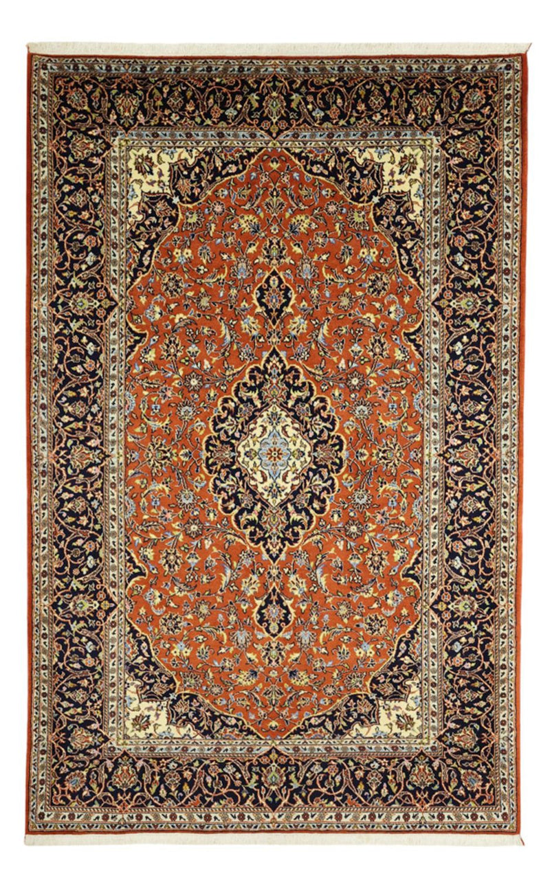 Alfombra persa - Keshan - 215 x 138 cm - terracota