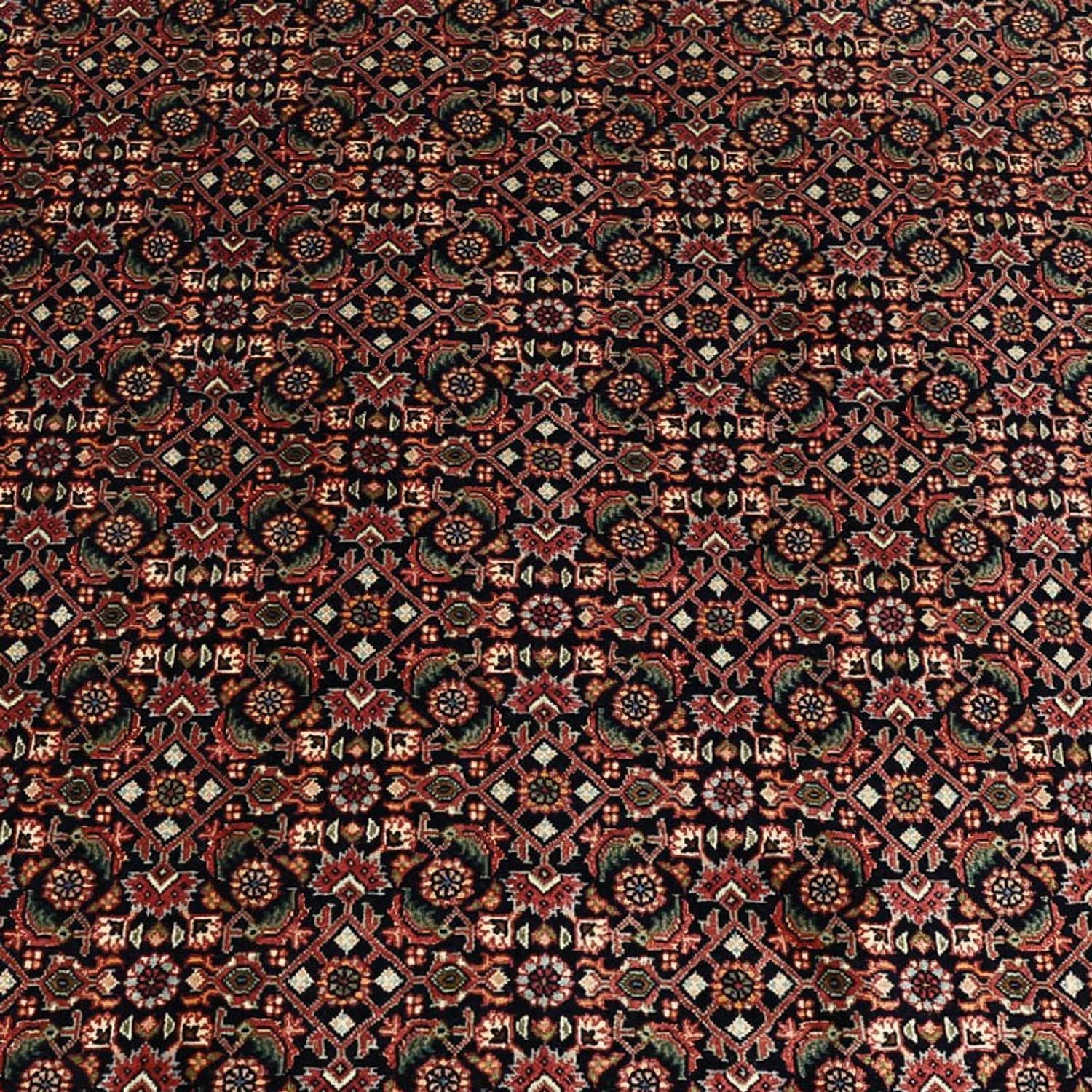 Alfombra persa - Bidjar - 337 x 255 cm - azul oscuro