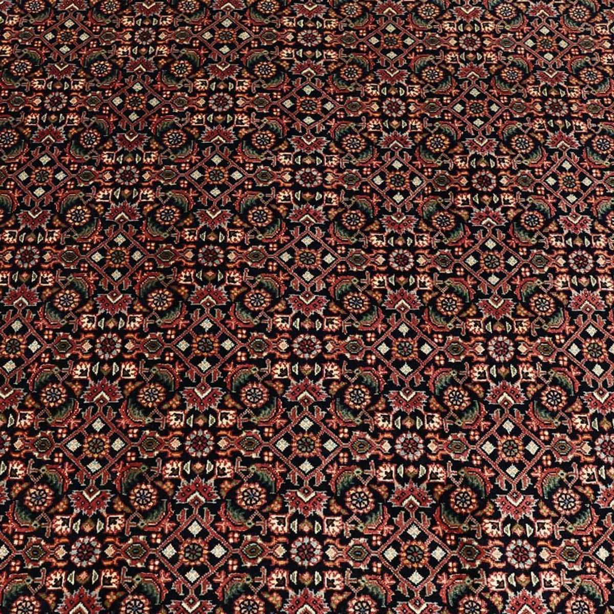 Alfombra persa - Bidjar - 337 x 255 cm - azul oscuro