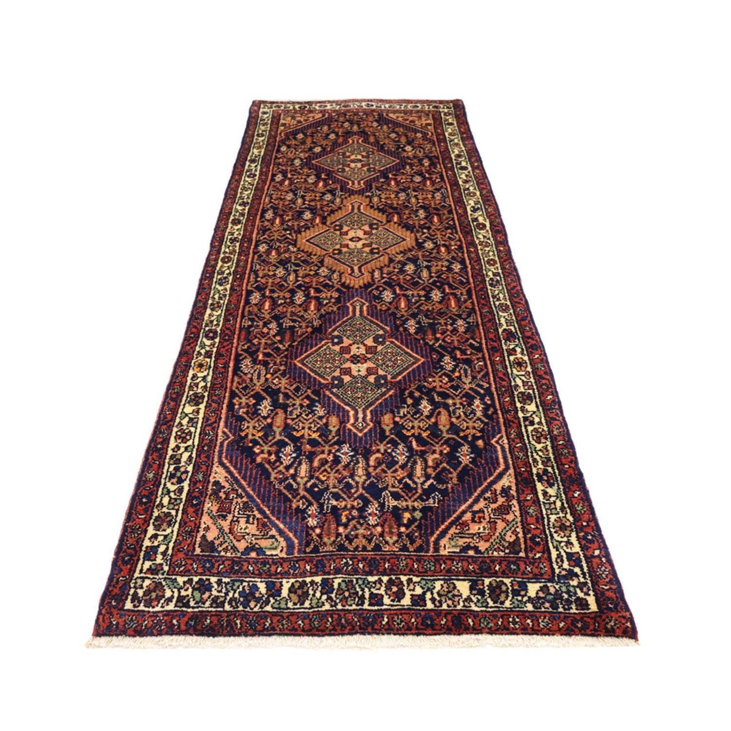 Alfombra de pasillo Alfombra persa - Nómada - 304 x 108 cm - multicolor