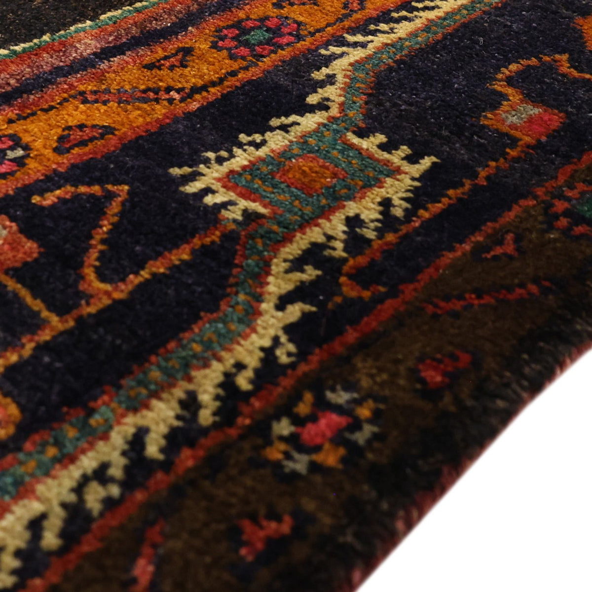 Alfombra persa - Nómada - 336 x 168 cm - multicolor