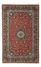 Alfombra Persa - Ghom - Royal - Urdimbre de seda - 220 x 141 cm - rojo