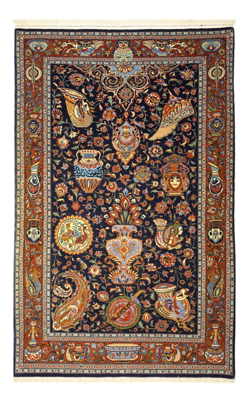 Alfombra persa - Clásica - 162 x 104 cm - multicolor