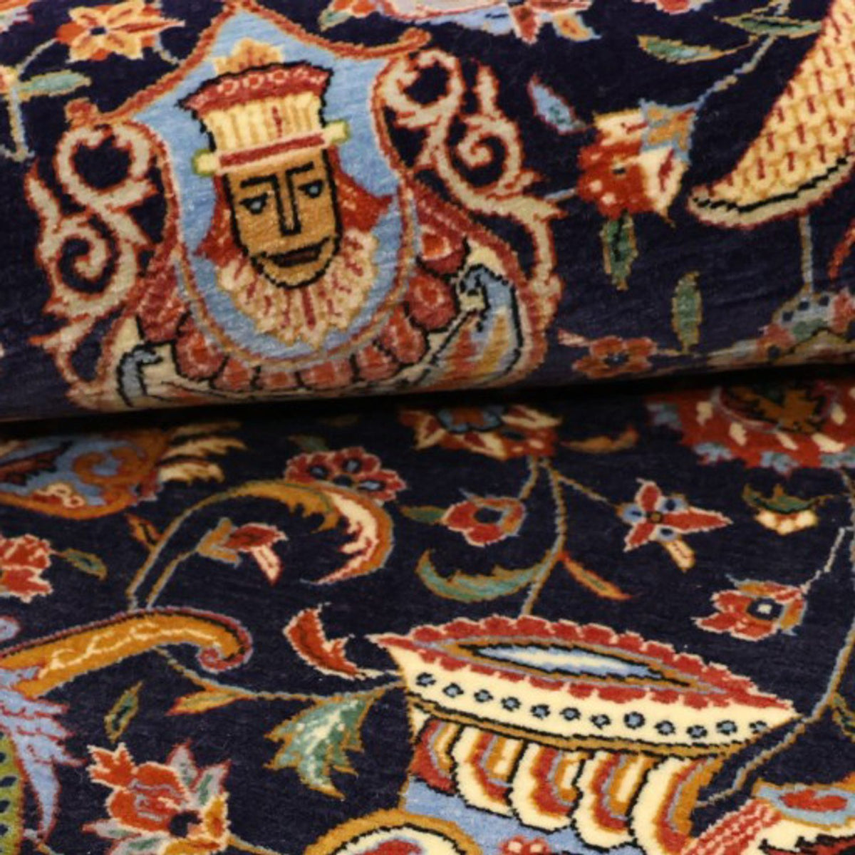 Alfombra persa - Clásica - 162 x 104 cm - multicolor