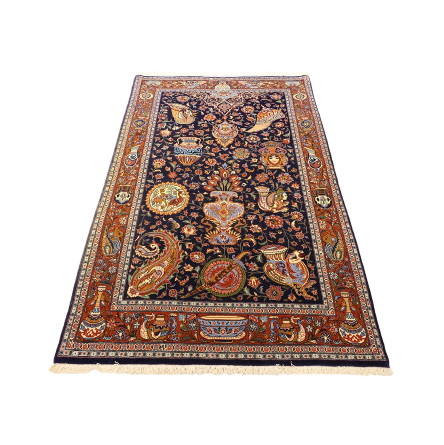 Alfombra persa - Clásica - 162 x 104 cm - multicolor