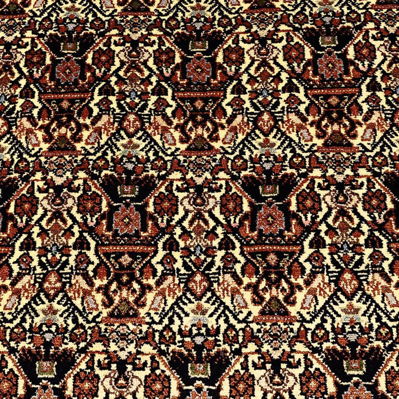 Alfombra persa - Nómada - 201 x 153 cm - beige oscuro