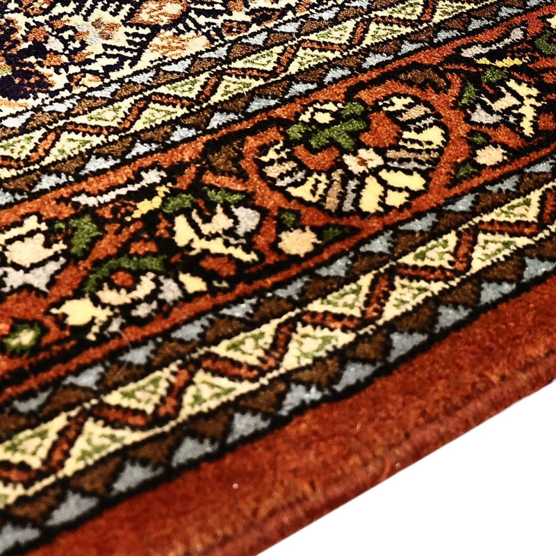 Alfombra persa - Nómada - 201 x 153 cm - beige oscuro