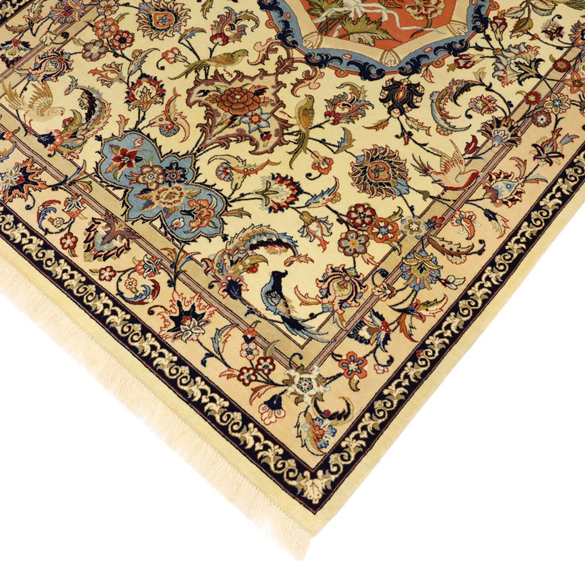 Alfombra Persa - Isfahan - Prima - 156 x 100 cm - beige