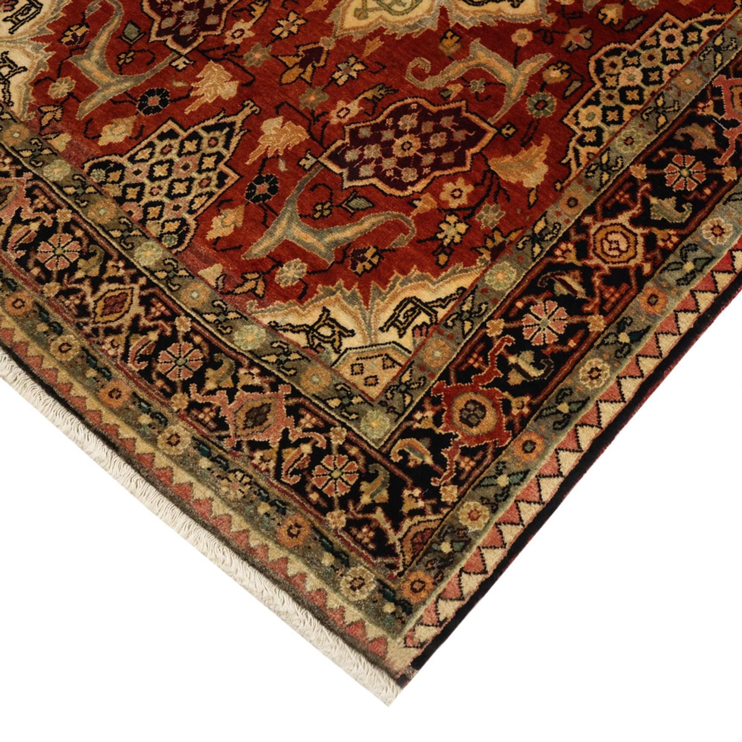 Alfombra de pasillo Alfombra persa - Bidjar - 267 x 125 cm - rojo