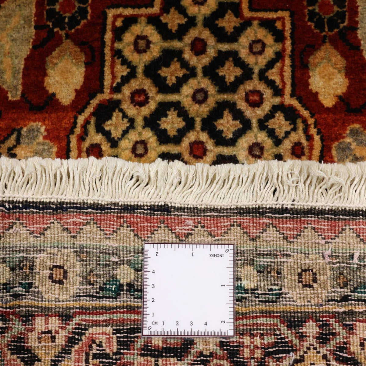 Alfombra de pasillo Alfombra persa - Bidjar - 267 x 125 cm - rojo