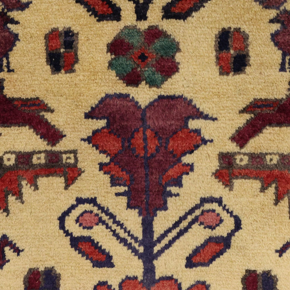 Alfombra de pasillo Alfombra Belutsch - 212 x 97 cm - verde claro