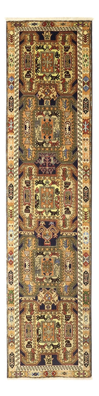 Alfombra de pasillo Alfombra persa - Nómada - 292 x 78 cm - beige oscuro