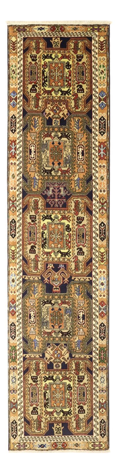 Alfombra de pasillo Alfombra persa - Nómada - 292 x 78 cm - beige oscuro