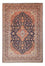 Alfombra persa - Keshan - 321 x 221 cm - azul oscuro