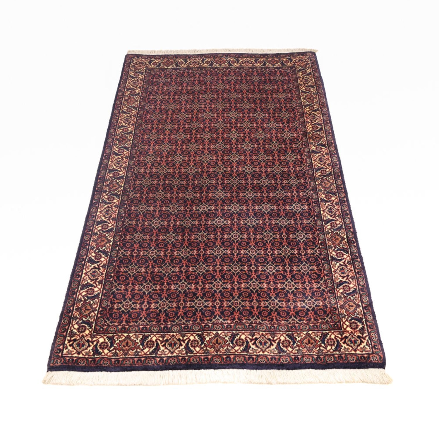 Alfombra persa - Bidjar - 150 x 85 cm - óxido